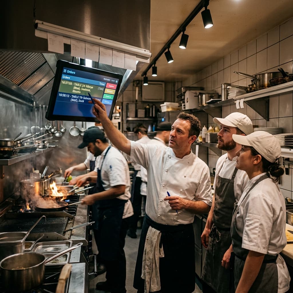 Cocina y barra