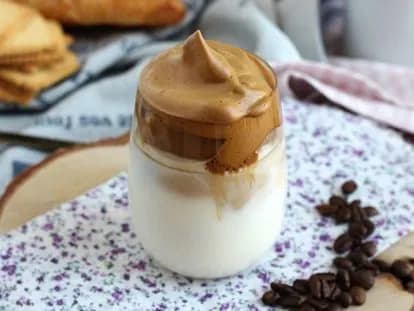 mousse de cafe dalgona
